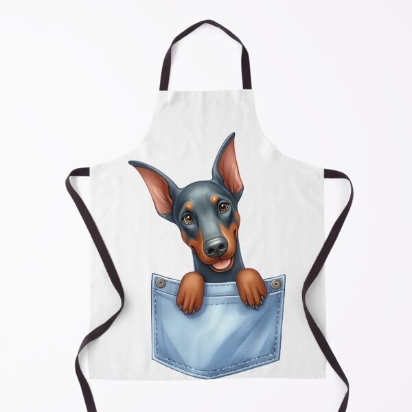 Item preview, Doberman Pinscher Dog In Pocket designed and sold by BerryBlaze.