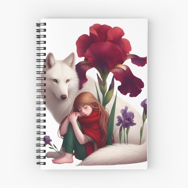Item preview, Little Girl with Her Domestic Animal  designed and sold by KookyStudioArt.
