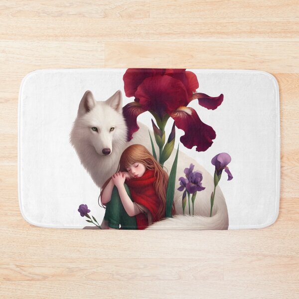 Item preview, Little Girl with Her Domestic Animal designed and sold by KookyStudioArt.