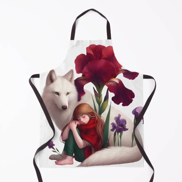 Item preview, Little Girl with Her Domestic Animal  designed and sold by KookyStudioArt.