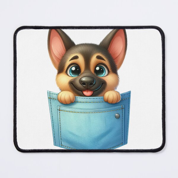 Item preview, German Shepherd Dog In Pocket designed and sold by BerryBlaze.