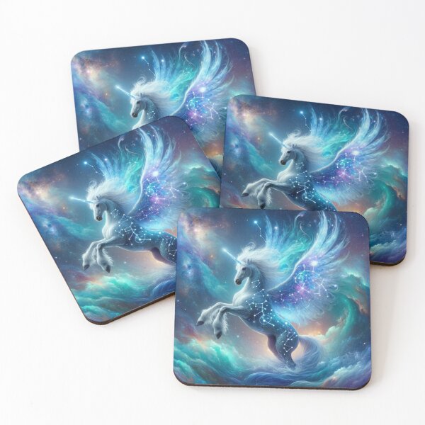 Item preview, Aquarius: Unicorn Horoscope Aquarius: The Visionary Dreamer designed and sold by ZodiBlend.