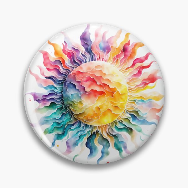 Item preview, Colorful sun designed and sold by LittleWorldShop.