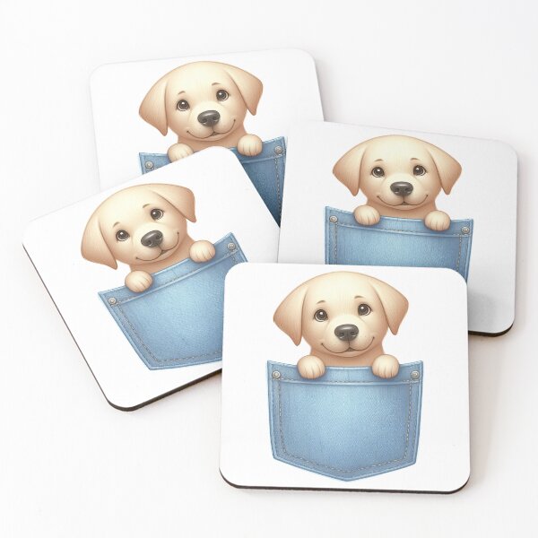 Item preview, Labrador Retriever Dog In Pocket designed and sold by BerryBlaze.