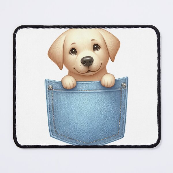 Item preview, Labrador Retriever Dog In Pocket designed and sold by BerryBlaze.