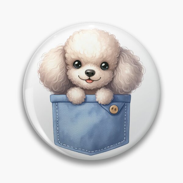 Item preview, Poodle Dog In Pocket designed and sold by BerryBlaze.