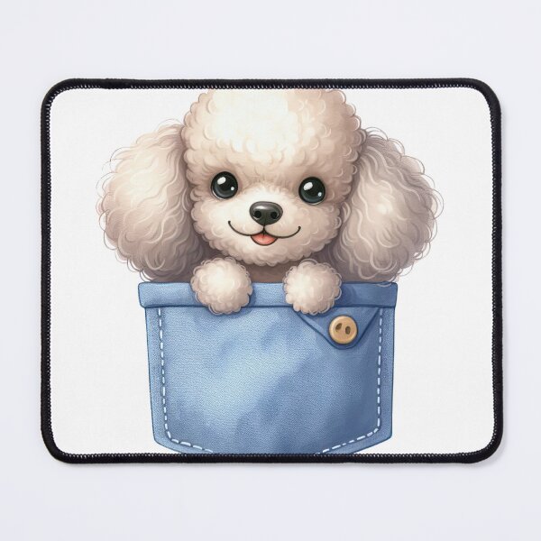 Item preview, Poodle Dog In Pocket designed and sold by BerryBlaze.