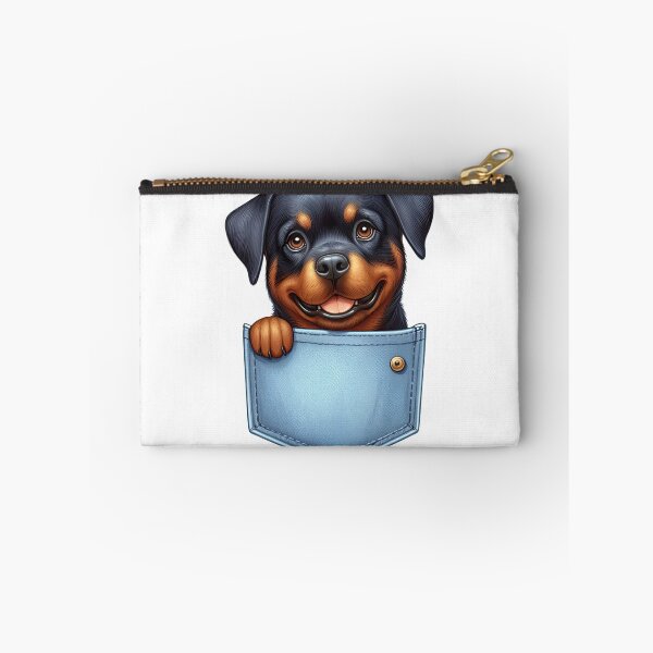 Item preview, Rottweiler Dog In Pocket designed and sold by BerryBlaze.