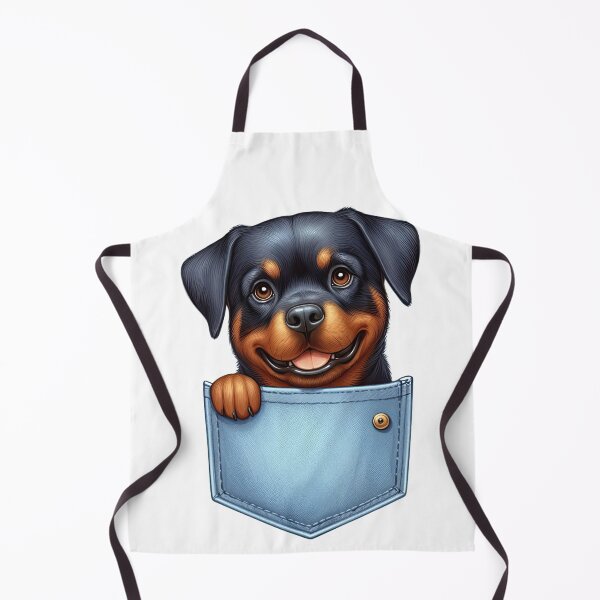 Item preview, Rottweiler Dog In Pocket designed and sold by BerryBlaze.