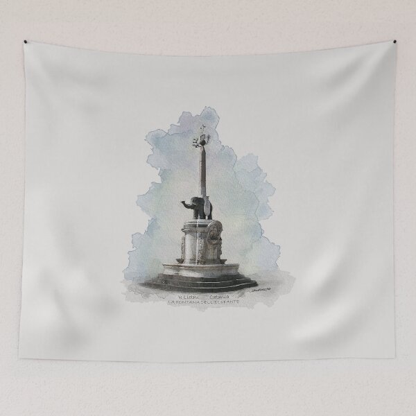 Item preview, Catania 'u Liotru Fontana dell'Elefante Sicilia designed and sold by studioss76.