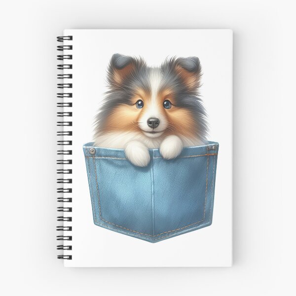 Item preview, Shetland Sheepdog Dog In Pocket designed and sold by BerryBlaze.