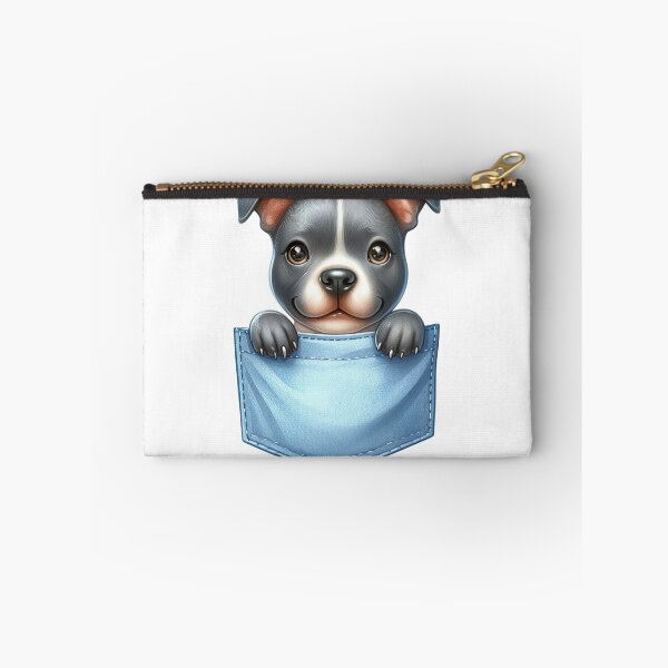 Item preview, Staffordshire Bull Terrier Dog In Pocket designed and sold by BerryBlaze.