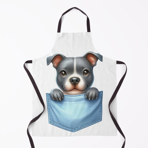 Item preview, Staffordshire Bull Terrier Dog In Pocket designed and sold by BerryBlaze.