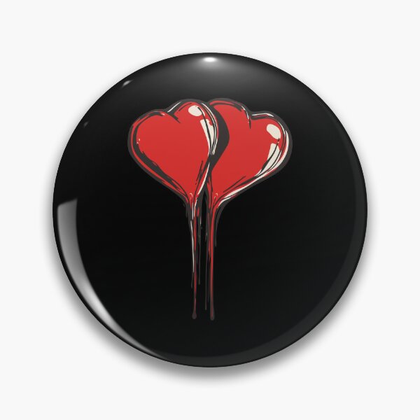 Item preview, Two Hearts - Love Valentine's Day Lover Couple  Cute Funny designed and sold by TheRealmWithin.