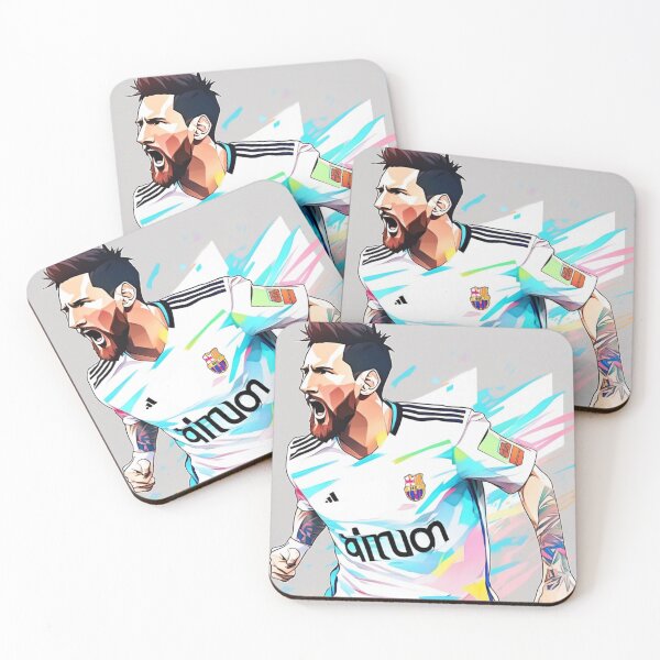 Item preview, Messi Graffiti Special Edition Barca Jersey Gift Art designed and sold by The-GOAT-Store.