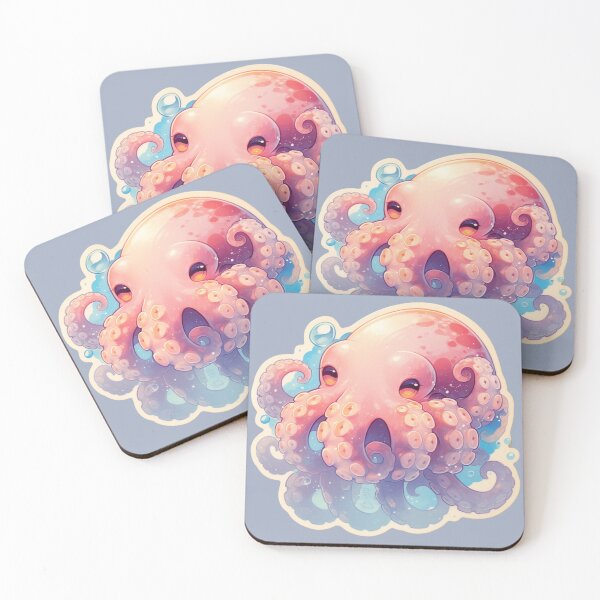 Item preview, Cute Dumbo octopus and Bubbles designed and sold by SMARTKIT  DESIGNAGENCY.