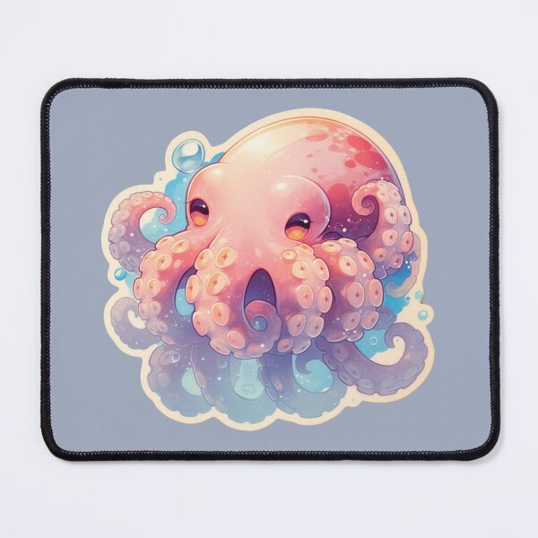 Item preview, Cute Dumbo octopus and Bubbles designed and sold by SMARTKIT DESIGNAGENCY.