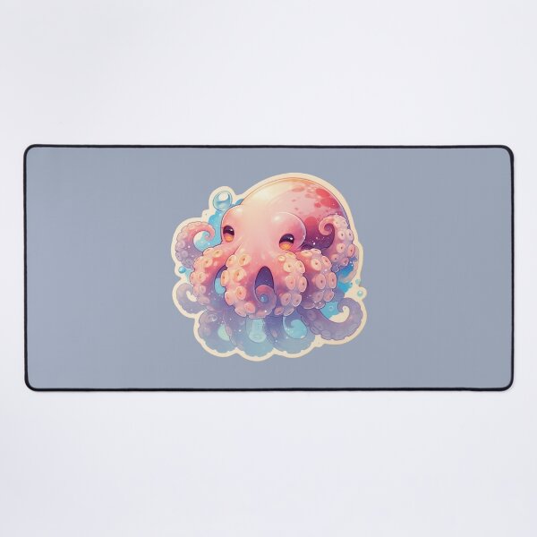 Item preview, Cute Dumbo octopus and Bubbles designed and sold by SMARTKIT DESIGNAGENCY.