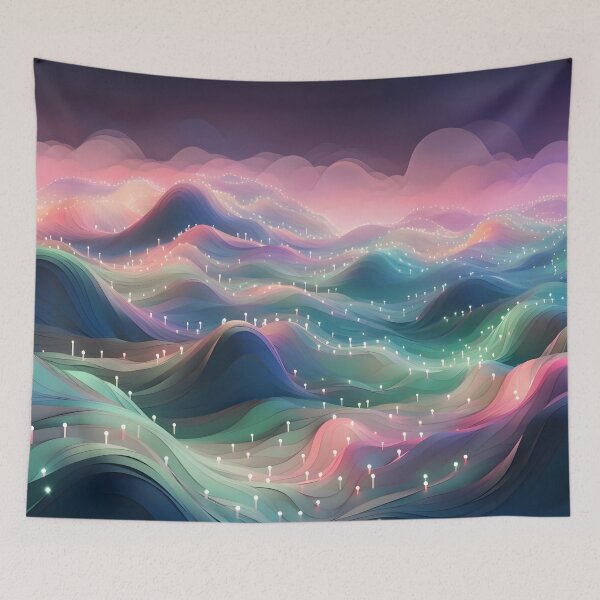 Item preview, Digital Waves of Serenity designed and sold by RxU3.