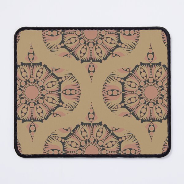 Item preview, Mindful Lotus Royal Circle Dot Mandala Ogee Pattern designed and sold by Triplicate Limited.