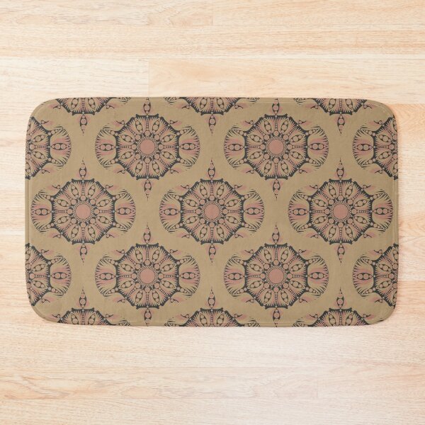 Item preview, Mindful Lotus Royal Circle Dot Mandala Ogee Pattern designed and sold by Triplicate Limited.