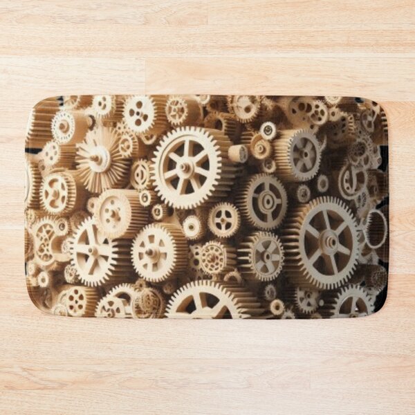 Item preview, A CUBE OF GEARS, CUBE, WOODEN WHEELS,  typography, He, She, They,  designed and sold by 2012DreamVision.