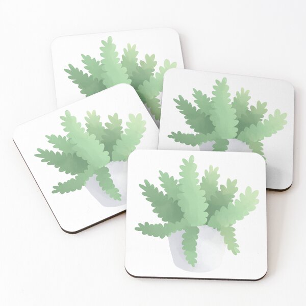 Item preview, fern plant  designed and sold by art-with-tree.