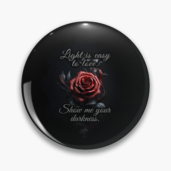 Aperçu de l'œuvre Darkness Revealed : Scarlet Rose - Montre-moi tes ténèbres - Saint-Valentin créée et vendue par DarkDesign69.