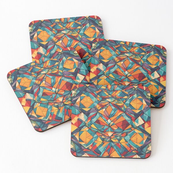 Item preview, Geometric colorful pattern designed and sold by MyCraftForYOU.