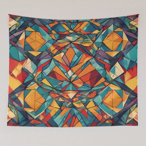 Item preview, Geometric colorful pattern designed and sold by MyCraftForYOU.