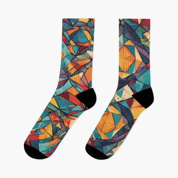 Item preview, Geometric colorful pattern designed and sold by MyCraftForYOU.