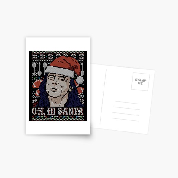 Oh Hi Santa Postcard