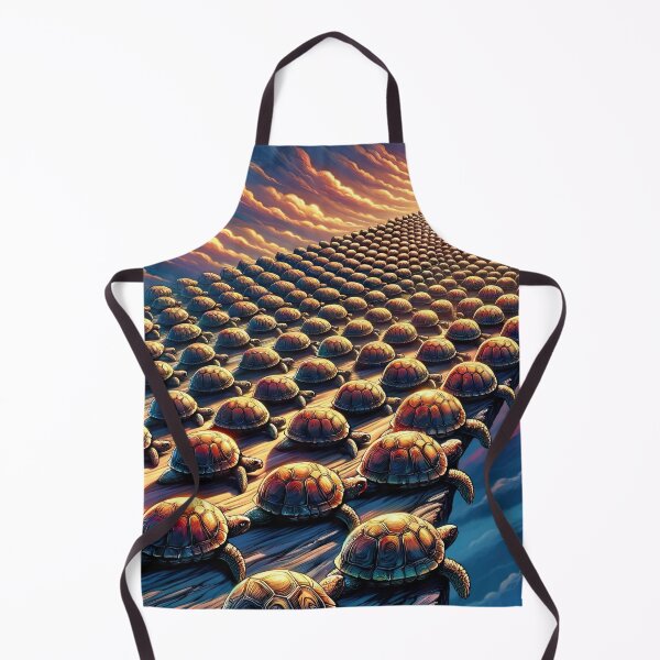 Item preview, March of Infinity: The Endless Journey of Turtles designed and sold by TuringTacoTales.
