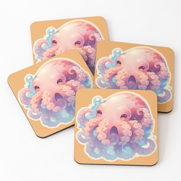 Item preview, Cute Dumbo octopus and Bubbles designed and sold by SMARTKIT  DESIGNAGENCY.