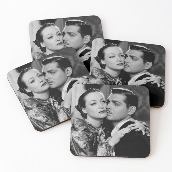 Item preview, Joan Crawford and Clark Gable in "Chained" designed and sold by MissKosmic's Shop.