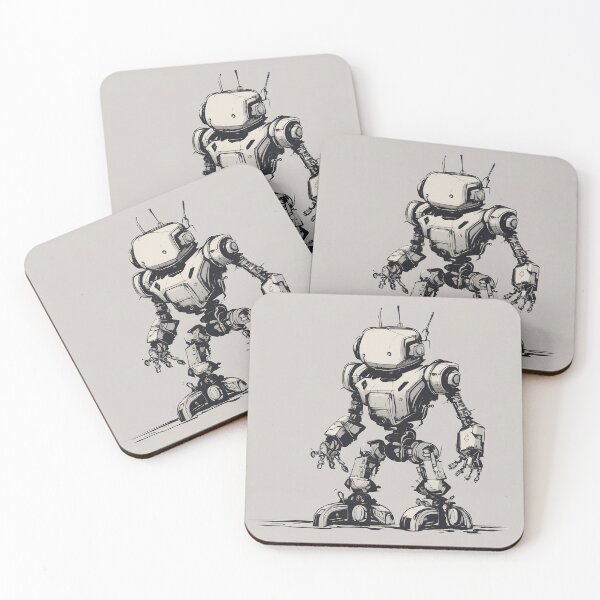 Item preview, Retro Robotic Charm designed and sold by mentokc.