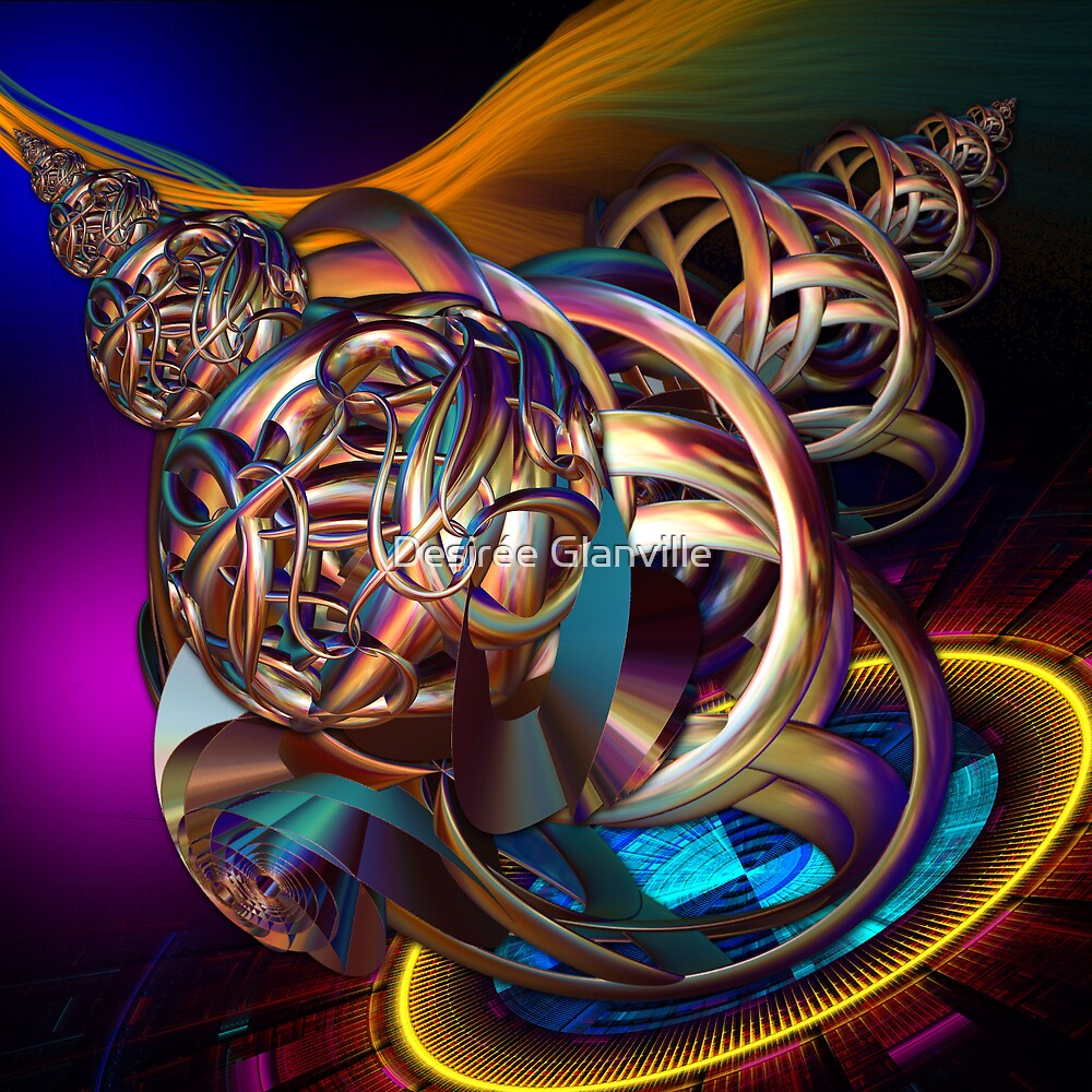 "Spinning Wheel Blood, Sweat & Tears" by Desirée Glanville Redbubble