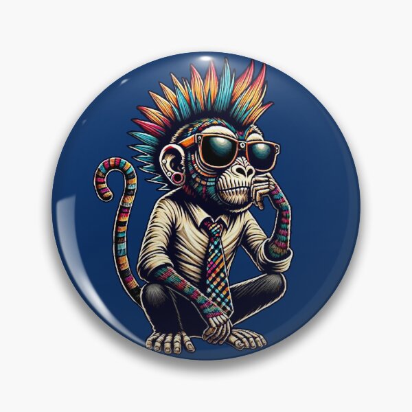 Item preview, mohican monkey designed and sold by ONIX23.