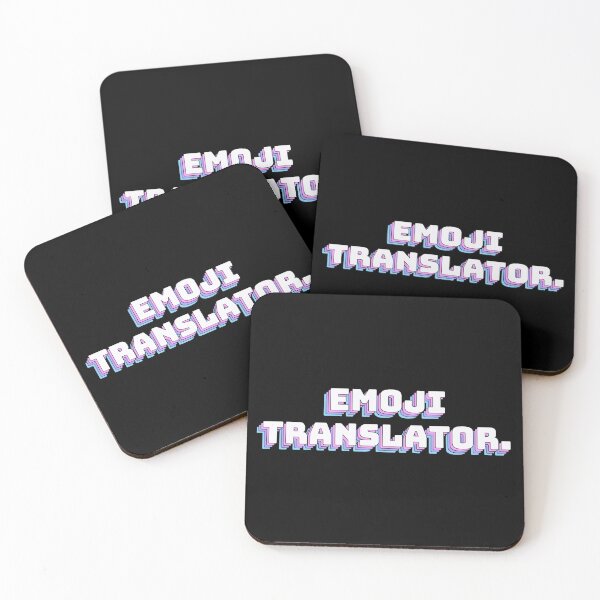 Item preview, Emoji Translator. designed and sold by QuoteQuest.