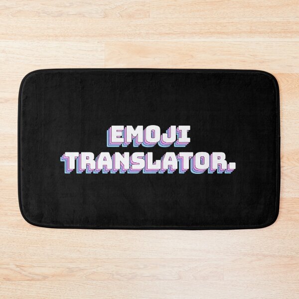Item preview, Emoji Translator. designed and sold by QuoteQuest.