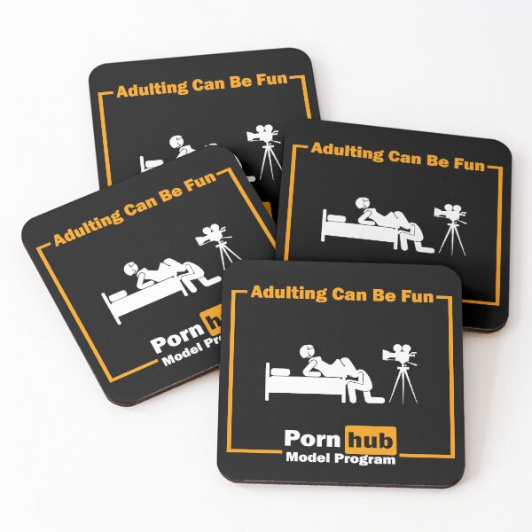 Item preview, Adulting Can Be Fun (Pornhub Model Program) designed and sold by CursedwThirst.