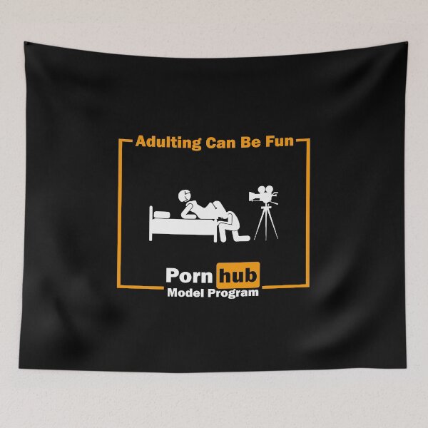 Item preview, Adulting Can Be Fun (Pornhub Model Program) designed and sold by CursedwThirst.
