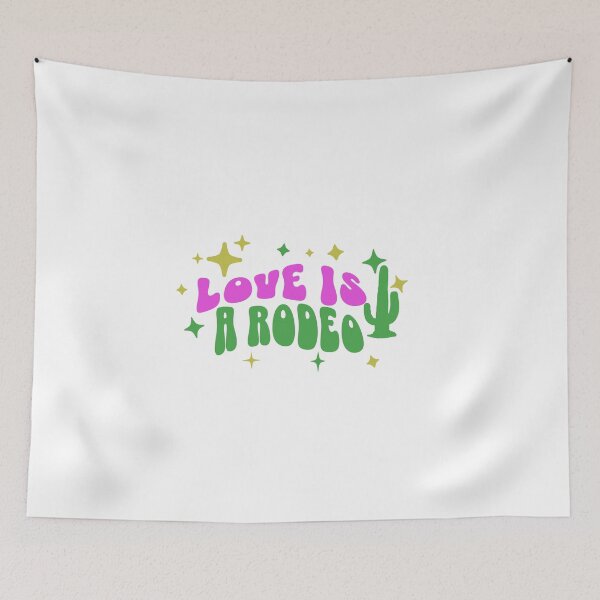 Item preview, Love Is A Rodeo Desert Scene Retro  designed and sold by retrorascal.
