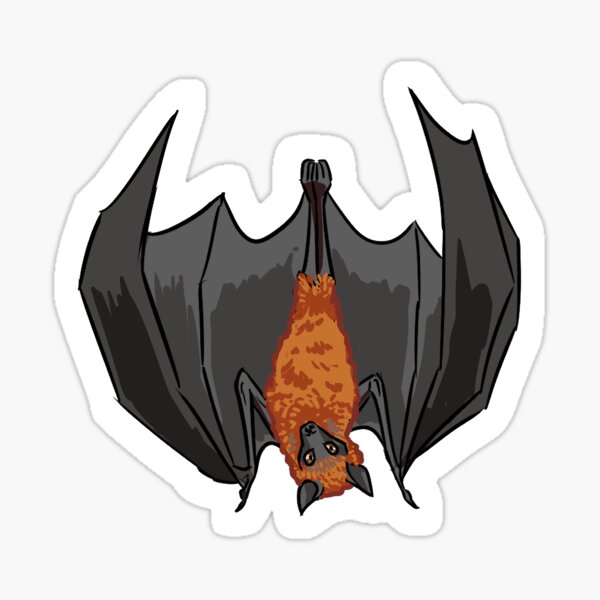 Item preview, Animalia! Indian Flying Fox designed and sold by Jackie Bonnema.