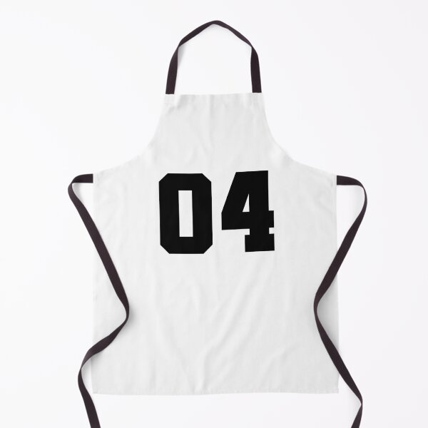 Item preview, 04, zero four, black, soccer league designed and sold by Numbers-Art.