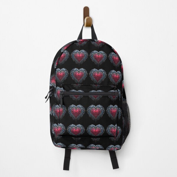 Artikelvorschau, Gotische Eleganz: Kompliziertes Herz – Gothic-Rosa und Blau – Valentinstag entworfen und verkauft von DarkDesign69.