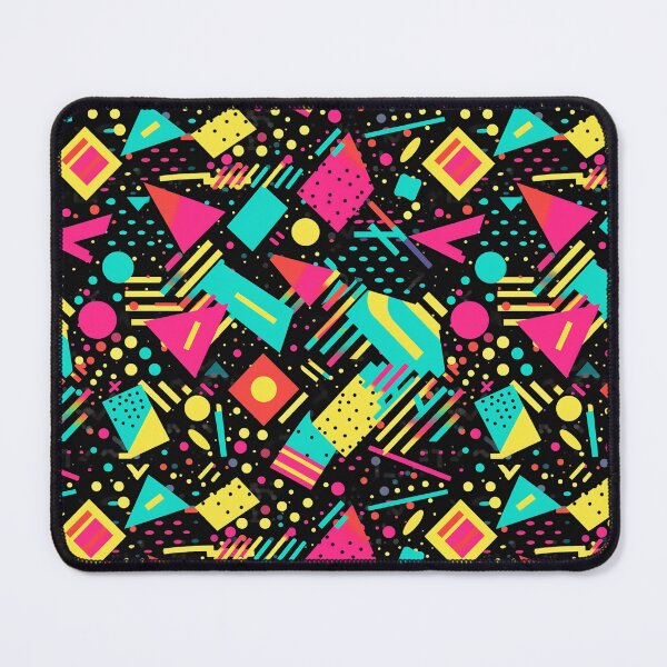 Item preview, 90s Retro Pattern - Funky Neons designed and sold by fabinthelab.