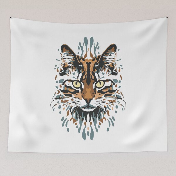 Item preview, Cute Cat Illusion Design, Funny Cat Lover Gift Idea designed and sold by PugSwagClothing.