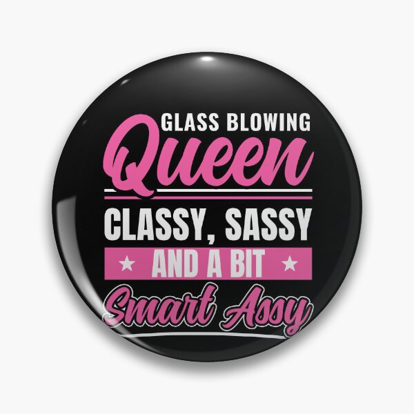 Item preview, Funny Glass Blowing Queen Glassblower designed and sold by BlueBerry-Pengu.