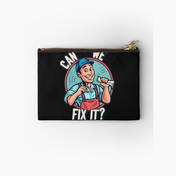 Item preview, Can we fix it ? Funny Cartoon Repair man designed and sold by Pawel Oska.